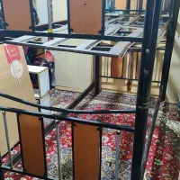 تخت دوطبقه فلزی