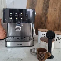 اسپرسوساز قهوه ساز نوا 25 بار لمسی منو رنگی