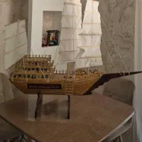 کشتی دست ساز زیبا