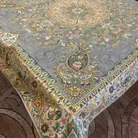 رومیزی، ترمه ، میز عسلی ، میزخاطره