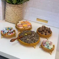 ظروف پذیرایی چوبی