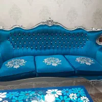 مبل استیل ۹نفره ونهار خوری ۸نفره