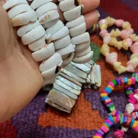 دستبندصدفی و سنگی