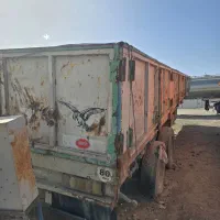 کفی تریلی دو محور لبه دار