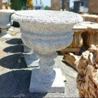 تندیس سبز گلدان آبنما کبابپز گلدان طنابی بتنی