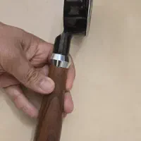 دسته گروپ نیکد سایز 58 دوپین دسته چوبی