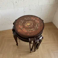 میز عسلی 3 تیکه پولیشی سوپر براق ( ارسال رایگان)