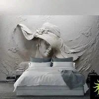 نصب حرفه ای کاغذ دیواری