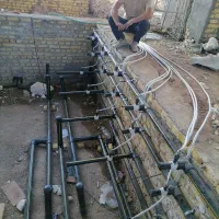 اجرای لوله کشی استخر و جکوزی، موتورخانه گرمایش کف