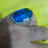انگشتر نقره توپاز لندن