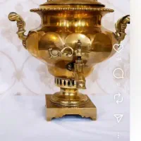 سماور ذغالی بسیار قدیمی وانتیک