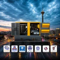 اجاره ژنراتور از 200 تا 2500 کاوا سراسر ایران