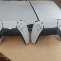 ps5 slim digital+دسته اضافه در حد نو