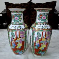 جفت گلدان مرغی ۳۰ سانتی