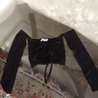 تاب یقه باز آکبند استفاده نشده  سایز ۳۶