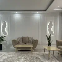 تی وی وال وقاب بندی گچبری