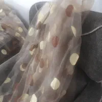 پرده حریر در حد نو