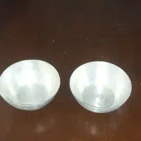 تعداد ۴۰ عدد کاسه آلمینیومی قدیمی