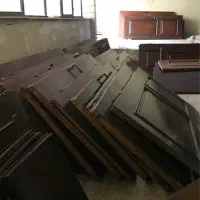 درب تمام چوب