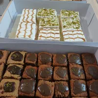 کوکی کافه ای .شیرینی وپودرکیک