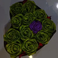 گل رز روبانی