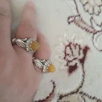 انگشتر نقره جفت