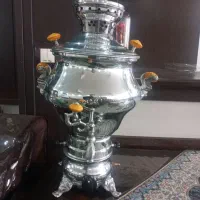 سماور ۵ لیتری گازی برنجی جنس سنگین