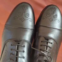 کفش چرم یکبار پوشیده،سایز 37