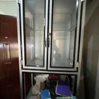 ویترین بوفه کتابخانه کمد آلومینیوم