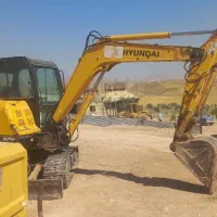 مینی بیل هیوندای R60 مدل 2013