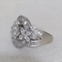انگشتر نقره مجلسی زنانه