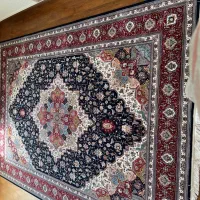 2عدد فرش 9 متری خاطره کاشان طرح هریس اکبند