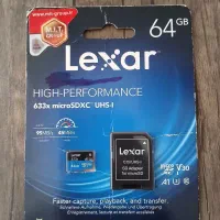 مموری کارت لکسار ۶۴ گیگ Lexar 633x اصل