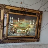 تابلوی مکه چراغ دار