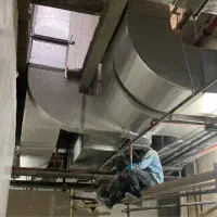 اجرای کانال تهویه مطبوع