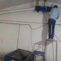 انتقال دان مرغداری اسکرول بالابر دان