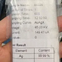 فروش شمش 250 گرمی نقره