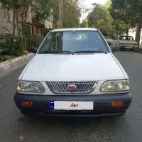 پراید89سفید سالم خانگی رینگ دار