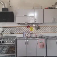 کابینت چوبی فلزی در حد نو