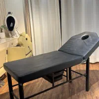تخت ماساژ و فشیال و مژه +صندلی + دکور طبقه ای