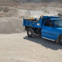 خاکه آجر،ماسه،نخاله ومصالح ساختمانی نیسان کمپرسی