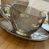 چایخوری فنجان استکان نعلبکی قندان خارجی نو