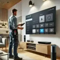 نصب آنتن هوای و مرکزی