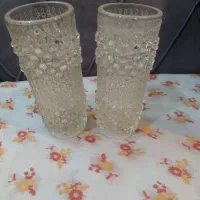 دو عدد گلدان