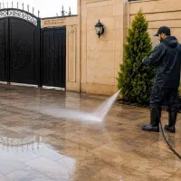شستشوی استخر روف گاردن حیاط