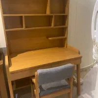 میزتحریروکتابخانه چوبی باصندلی