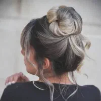 شینیون ۳۰۰ موخوره گیری با قیچی لایه به لایه