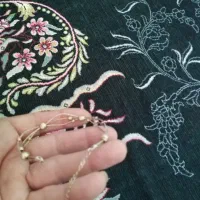 سلام یک عددستبندنقره وگوشواره نقره