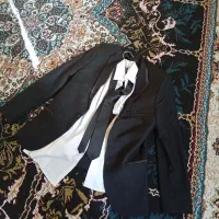 کت و شلوار مشکی نو. معاوضه با کپسول گاز