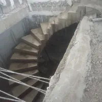 پله گرد بتنی|خدمات پیشه و مهارت|رودبار, |دیوار